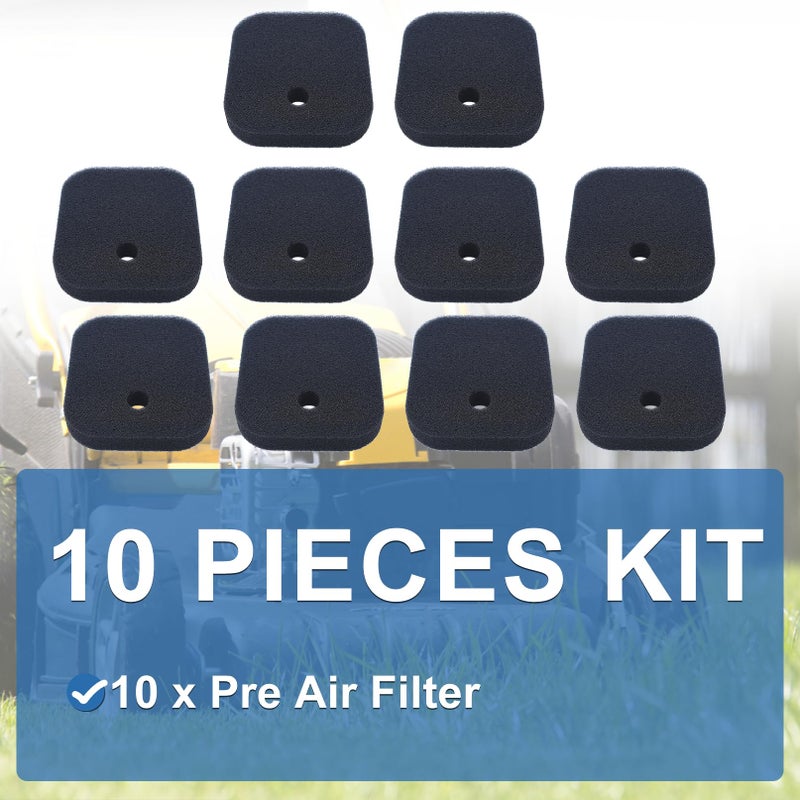 AUMEL 577633001 10 Pcs/lot Pre Air Filter Kit For Red Max BCZ230TS BCZ250S BCZ260S BCZ260TS EXZ260S String Trimmer LRTZ230 SRTZ230 SRTZ260F Hedge Trimmer HEZ230F HEZ230S HEZ260F Edgers - Image 3